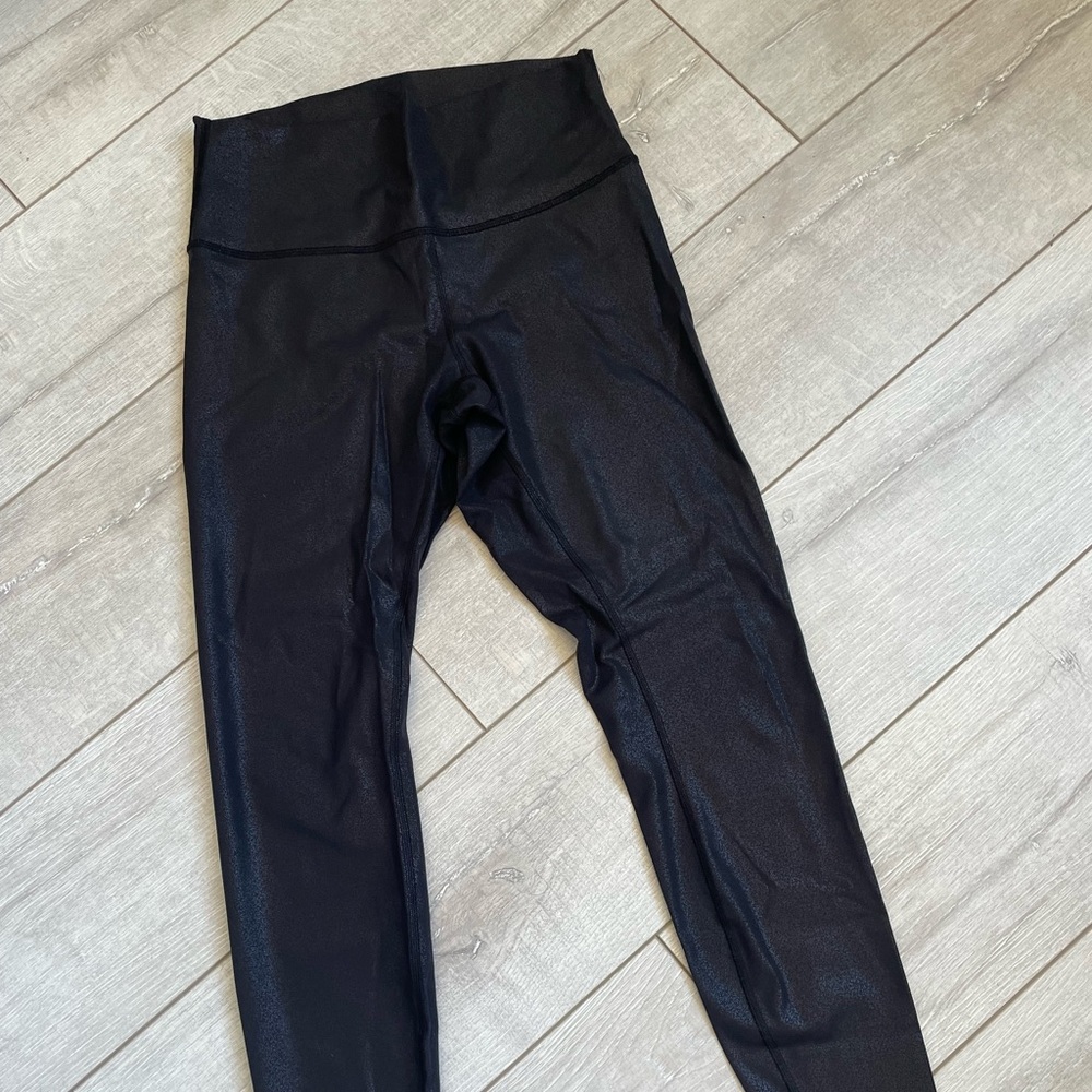 Lululemon Faux Leather Leggings Size 8
